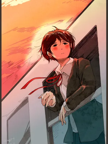 「手をふろうとしてやっぱり私はやめた。」