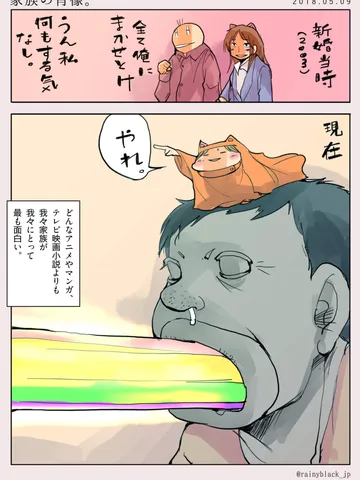 家族の肖像。