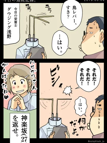 「今日の通院記録。」