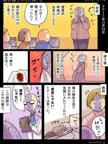 「境界線上の3日間・①」