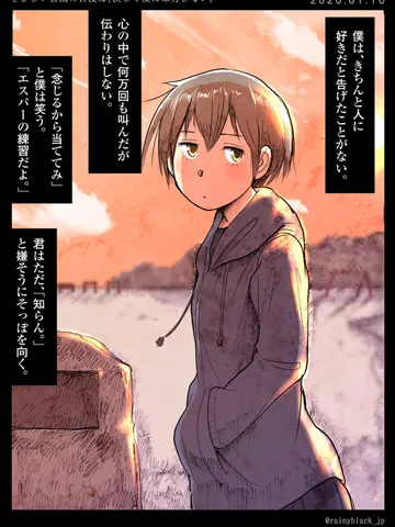 「さびしい公園の日没は、決して僕に味方しない。」