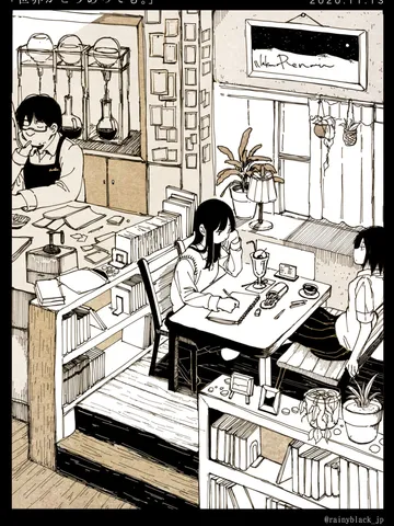 「世界がどうあっても。」かえるさんと絵オフ in 中野