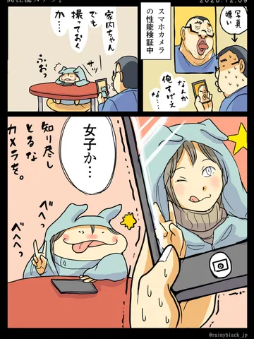 「高性能カメラ。」
