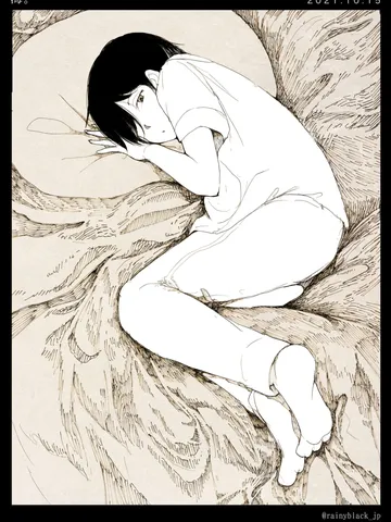 「海。」