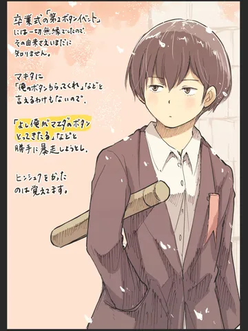 「第二ボタン。」