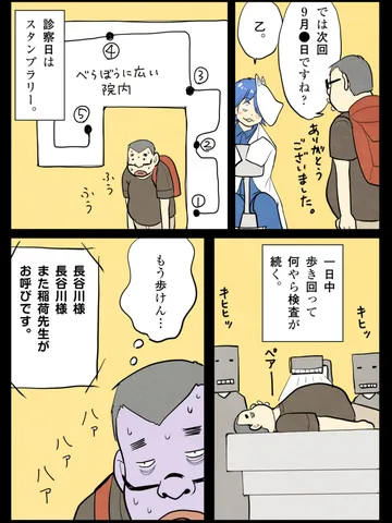 「2022年7月7日の通院日記。」