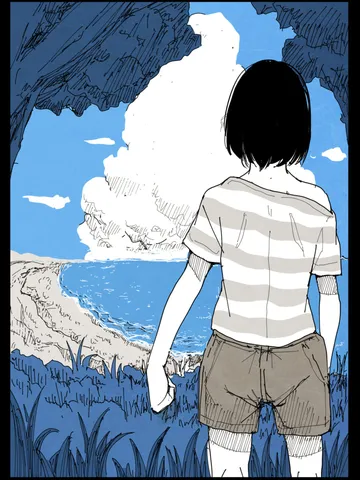 「夏はいつも暗い気分になった。」