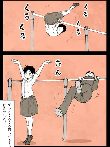 「まわるまわる意味もなく。」