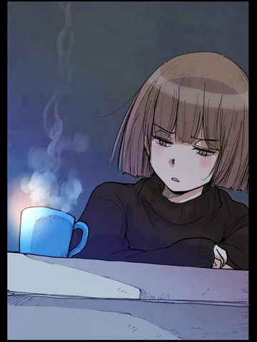 「月光で珈琲が冷める。」