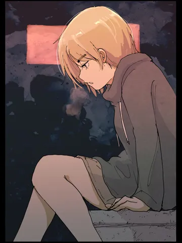 「夜。」