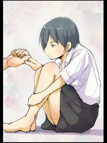 「まるまっている。」