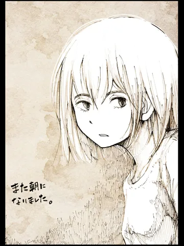 「朝。」