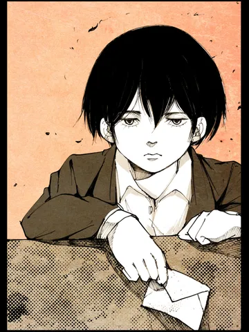 「手紙。」