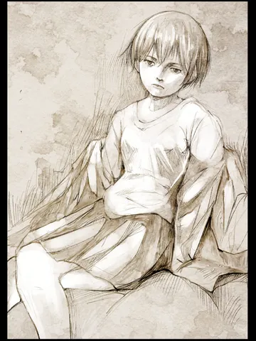 「鉛筆とモノクローム。」