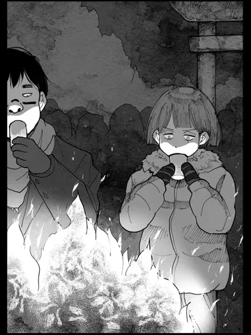 「初詣。」