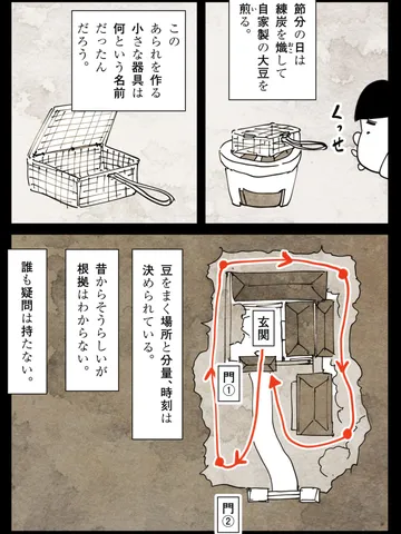 「楽しい豆まき。」