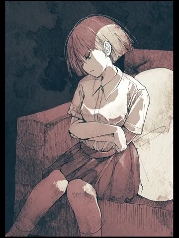 「後悔。」