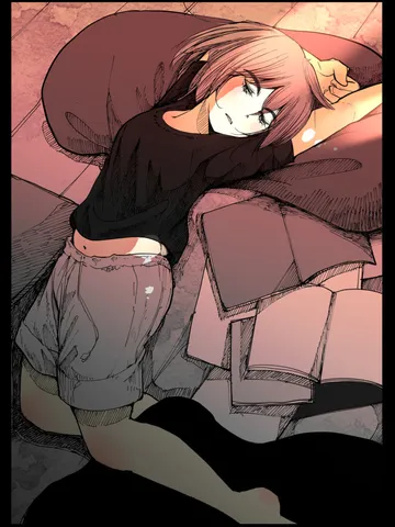 「本のある床。」