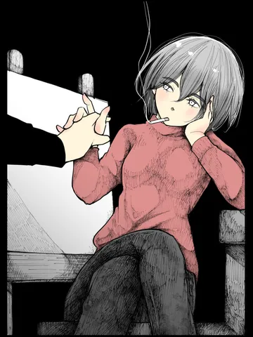 「手を。」