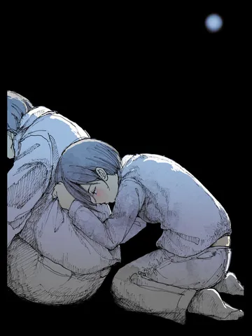 「青い月がいる。」