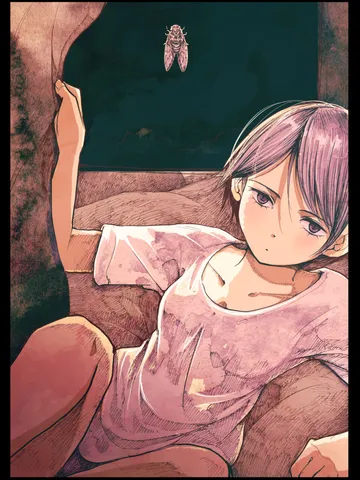 「夜鳴く蝉。」