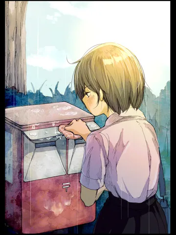 「朝のポスト。」