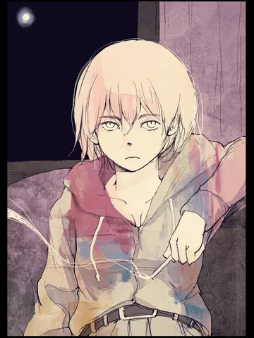「月光。」