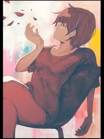 「破った手紙。」