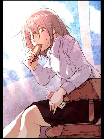 「やらんぞ？と言いつつ頼むとくれる。」