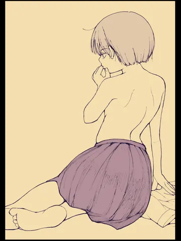 「背中②。」