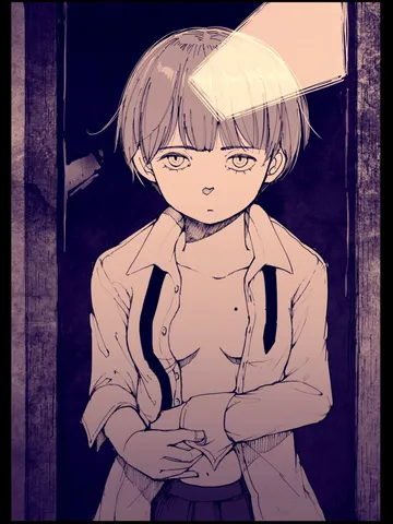 「姿見。」