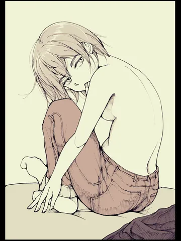 「背中③。」