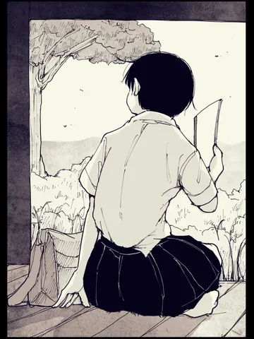 「シャツが少し出ていた。」