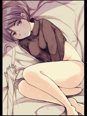 「にわか雨。」