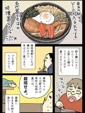 食べ物の絵を描く。