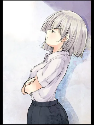 腕組み。