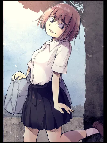 「夕暮れ前。」