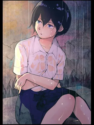 「もうすぐやむから。」