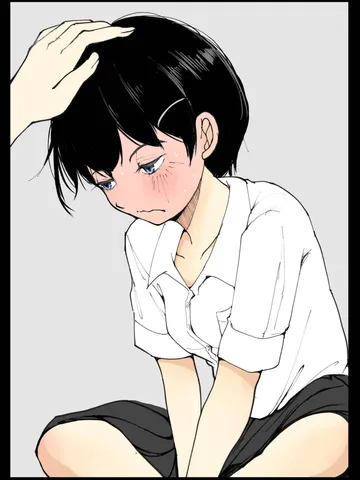 「てれてれ。」