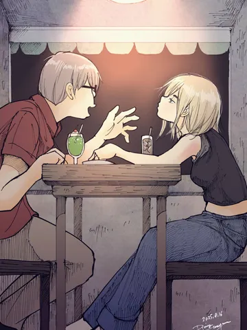 「喫茶店は朝までやっていた。」
