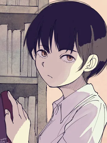 「図書室。」