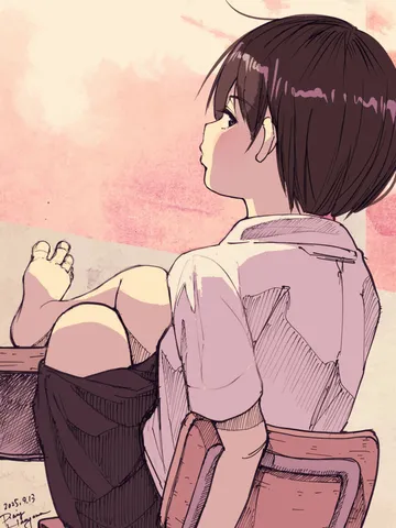 「ちらっ。」