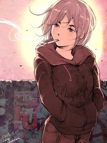 「先輩は笑っていると僕は思った。」