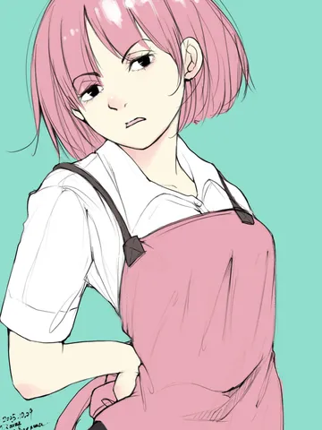 「手ぇ届かんから結んでや。」
