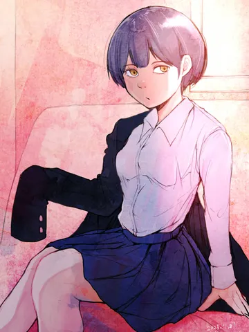 「半分脱いでいるのがなぜかわいいのか。」