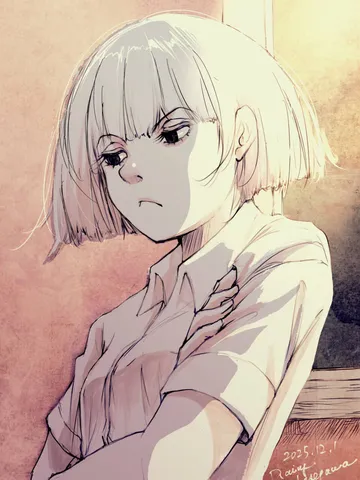 「窓際の不機嫌。」