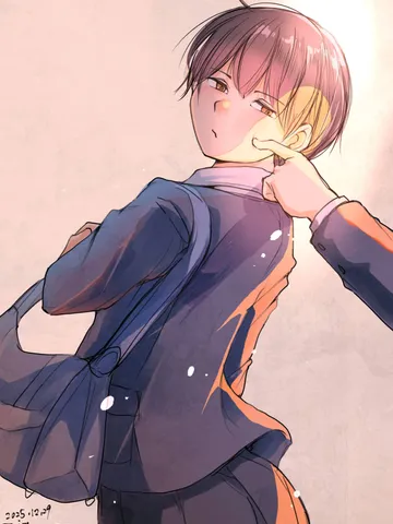 「振り向いたときに。」