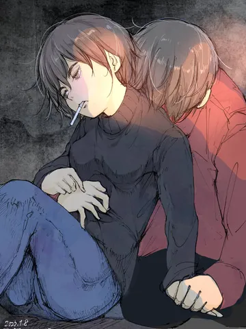 「孤独。」
