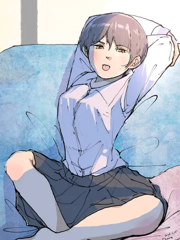 「背筋を伸ばして。」