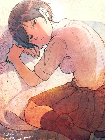 「視線。」